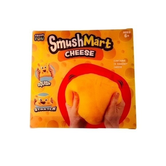 Viral Smushmart Jumbo Squeezy Cheese & Sunny Days Butter Squishy Toy TIKTOK  2x - Picture 5 of 6